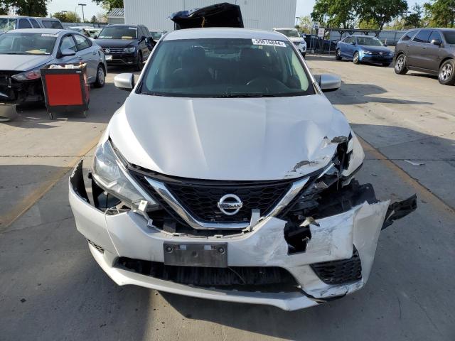 3N1AB7AP6HL696092 - 2017 NISSAN SENTRA S SILVER photo 5