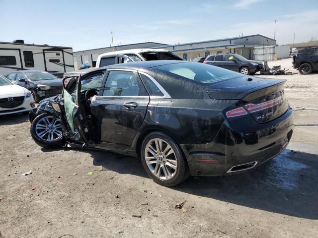 3LN6L2GK2DR808470 - 2013 LINCOLN MKZ BLACK photo 2