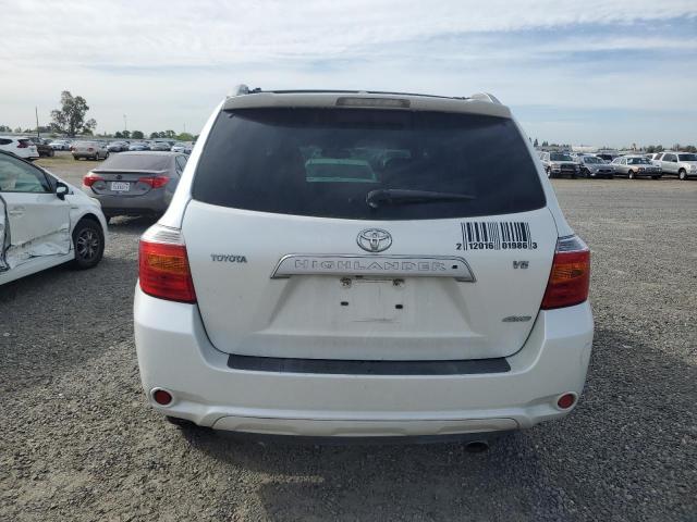 JTEES42A992115951 - 2009 TOYOTA HIGHLANDER LIMITED WHITE photo 6