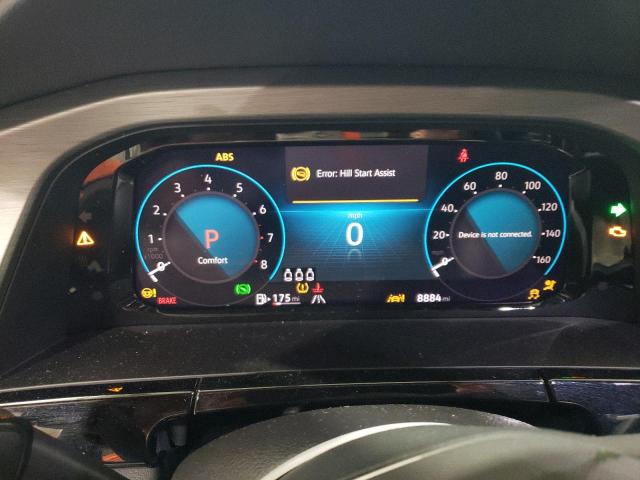 1V2WE2CA3RC221565 - 2024 VOLKSWAGEN ATLAS CROS SE Чорний фото 9