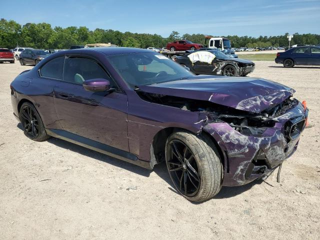 3MW23CM01P8D00526 - 2023 BMW 230I PURPLE photo 4