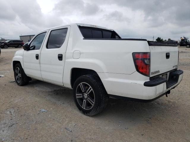 5FPYK1F71CB454066 - 2012 HONDA RIDGELINE SPORT WHITE photo 2