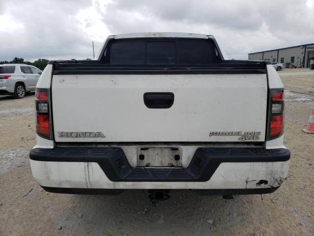 5FPYK1F71CB454066 - 2012 HONDA RIDGELINE SPORT WHITE photo 6