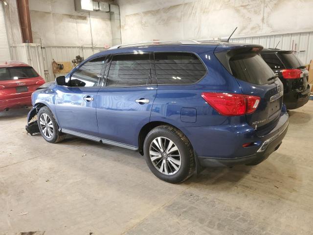 5N1DR2MM6HC908264 - 2017 NISSAN PATHFINDER S BLUE photo 2