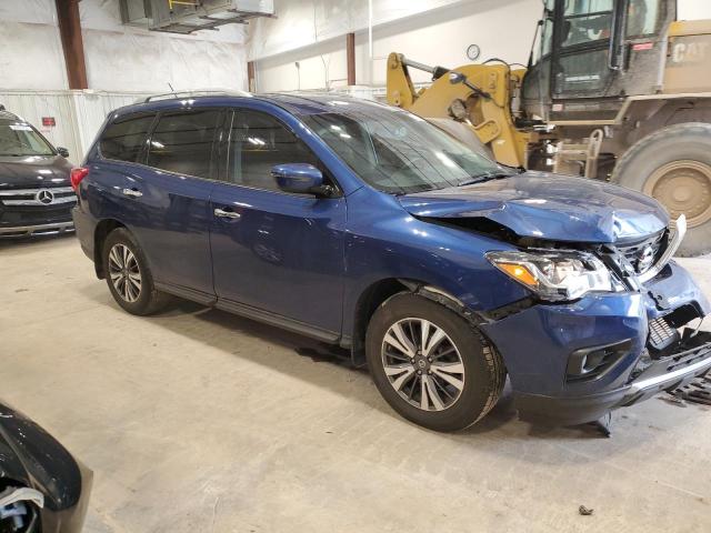 5N1DR2MM6HC908264 - 2017 NISSAN PATHFINDER S BLUE photo 4