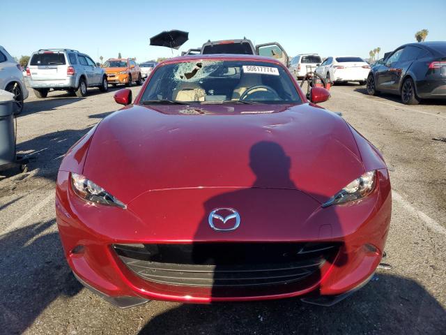 JM1NDAM76K0311636 - 2019 MAZDA MX-5 MIATA GRAND TOURING RED photo 5