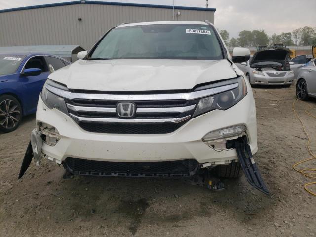 5FNYF6H93HB035068 - 2017 HONDA PILOT TOURING WHITE photo 5