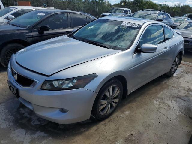 1HGCS12878A000875 - 2008 HONDA ACCORD EXL SILVER photo 1