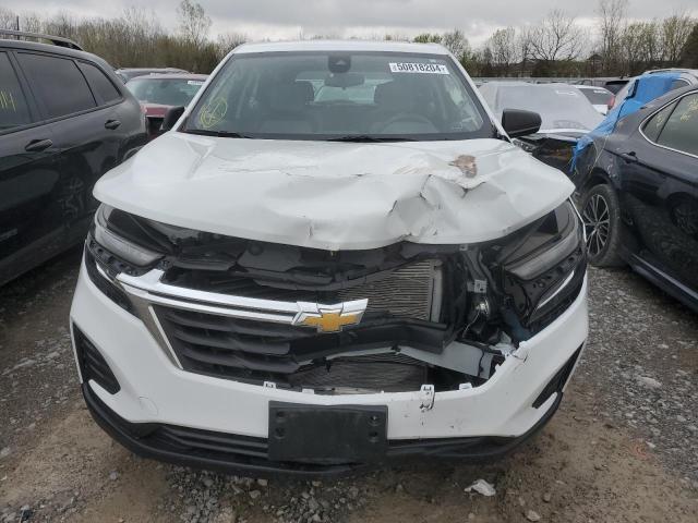 3GNAXHEV7NS115253 - 2022 CHEVROLET EQUINOX LS WHITE photo 5