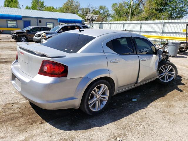 1B3BD1FG6BN555985 - 2011 DODGE AVENGER MAINSTREET SILVER photo 3