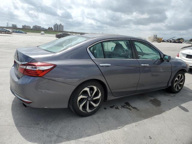 1HGCR2F75HA090952 - 2017 HONDA ACCORD EX GRAY photo 3