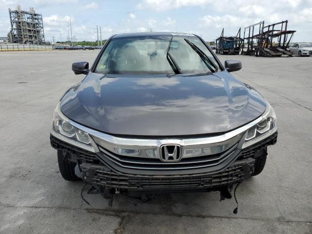 1HGCR2F75HA090952 - 2017 HONDA ACCORD EX GRAY photo 5