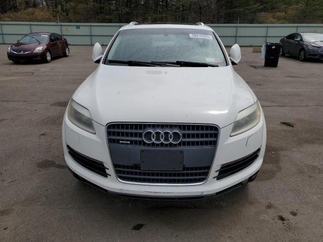 WA1BY74LX8D018969 - 2008 AUDI Q7 3.6 QUATTRO PREMIUM WHITE photo 5