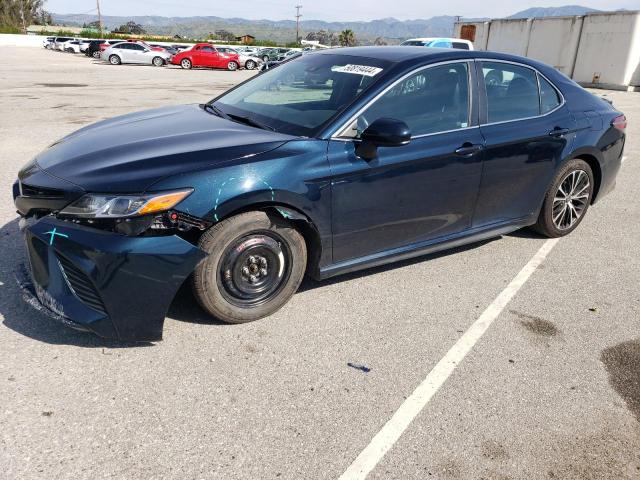 4T1B11HK8JU656759 - 2018 TOYOTA CAMRY L BLUE photo 1