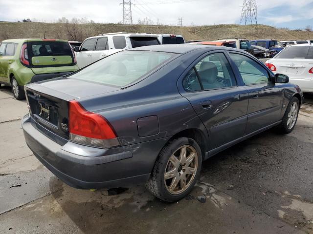 YV1RH59H932258722 - 2003 VOLVO S60 2.5T GRAY photo 3