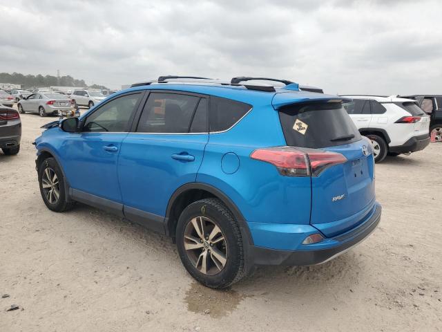 JTMWFREV0JD128329 - 2018 TOYOTA RAV4 ADVENTURE BLUE photo 2