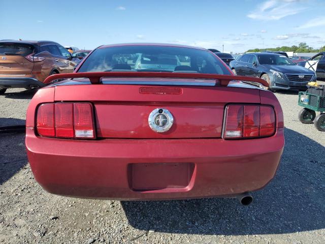 1ZVFT80N155165476 - 2005 FORD MUSTANG RED photo 6