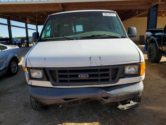 1FTNE24L36HB16892 - 2006 FORD ECONOLINE E250 VAN WHITE photo 5