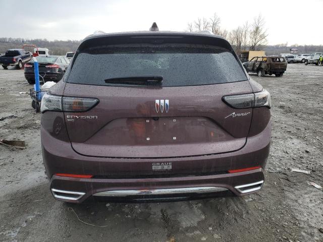 LRBFZSE41RD060834 - 2024 BUICK ENVISION AVENIR BURGUNDY photo 6