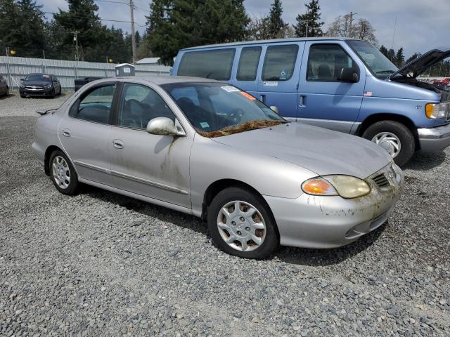 KMHJF35F9YU040742 - 2000 HYUNDAI ELANTRA GLS SILVER photo 4