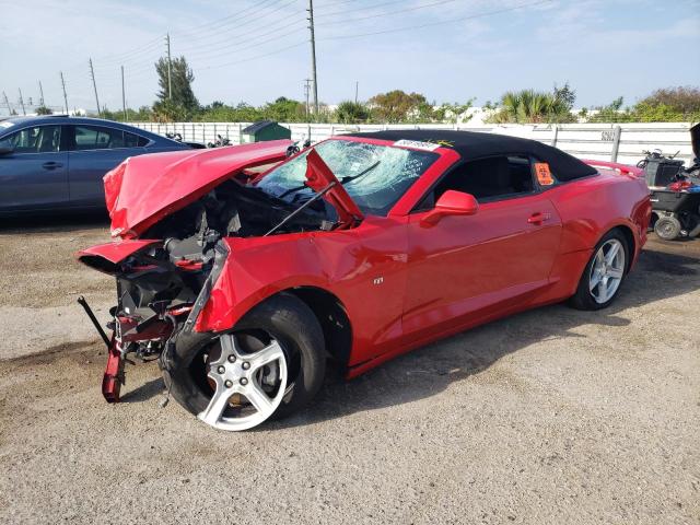 1G1FB3DS6K0140311 - 2019 CHEVROLET CAMARO LS RED photo 1