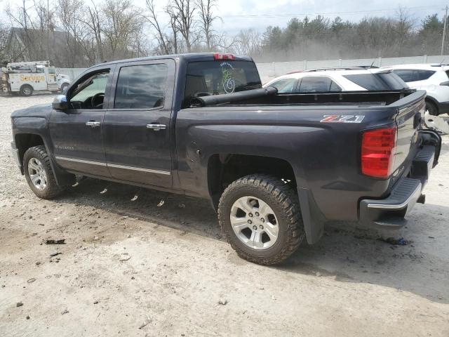 3GCUKSEC2EG375773 - 2014 CHEVROLET SILVERADO K1500 LTZ CHARCOAL photo 2