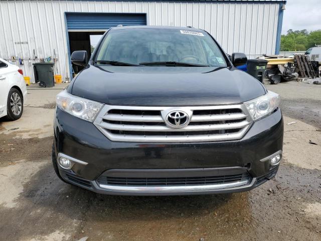 5TDZK3EH5DS118565 - 2013 TOYOTA HIGHLANDER BASE BLACK photo 5