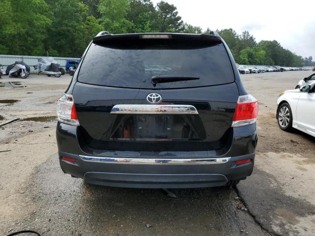 5TDZK3EH5DS118565 - 2013 TOYOTA HIGHLANDER BASE BLACK photo 6