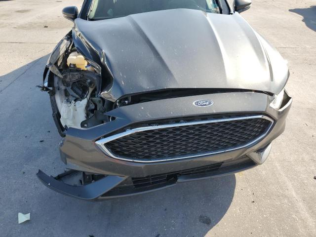 3FA6P0VP9HR170001 - 2017 FORD FUSION SPORT GRAY photo 11