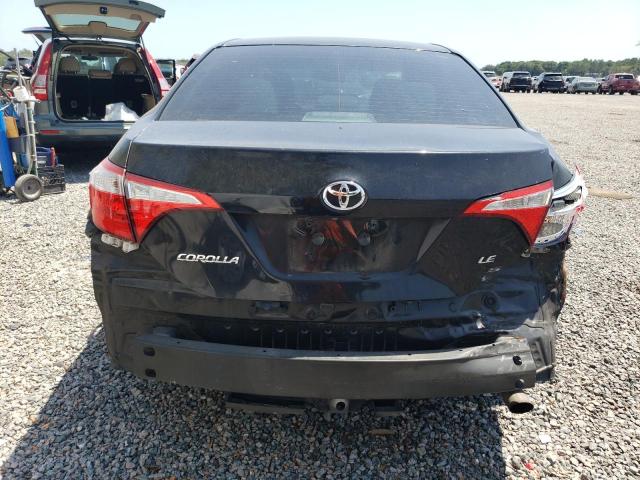 2T1BURHE3EC169024 - 2014 TOYOTA COROLLA L BLACK photo 6