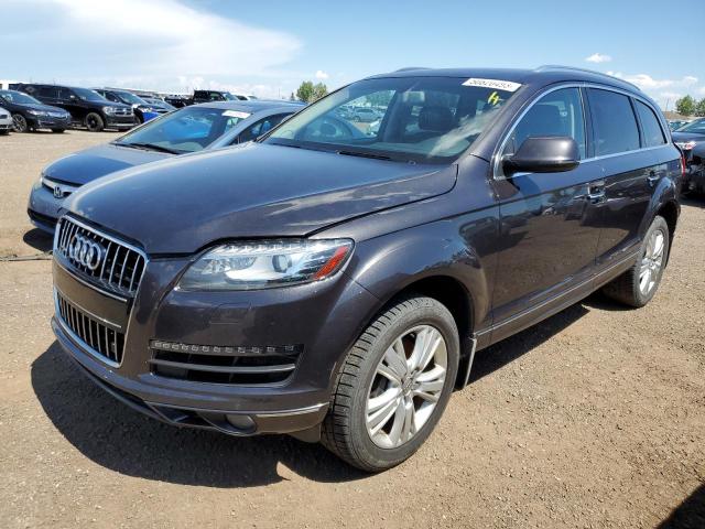 WA1VGCFE0DD010543 - 2013 AUDI Q7 PREMIUM PRESTIGE GRAY photo 1