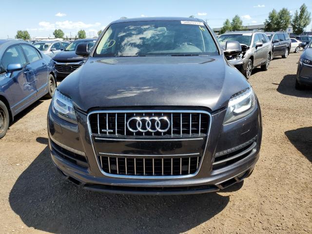 WA1VGCFE0DD010543 - 2013 AUDI Q7 PREMIUM PRESTIGE GRAY photo 5