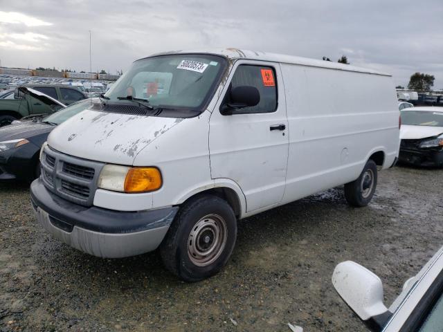 2B7KB31Z11K529989 - 2001 DODGE RAM VAN B3500 WHITE photo 1