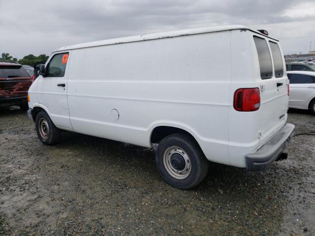 2B7KB31Z11K529989 - 2001 DODGE RAM VAN B3500 WHITE photo 2