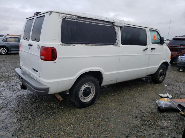 2B7KB31Z11K529989 - 2001 DODGE RAM VAN B3500 WHITE photo 3