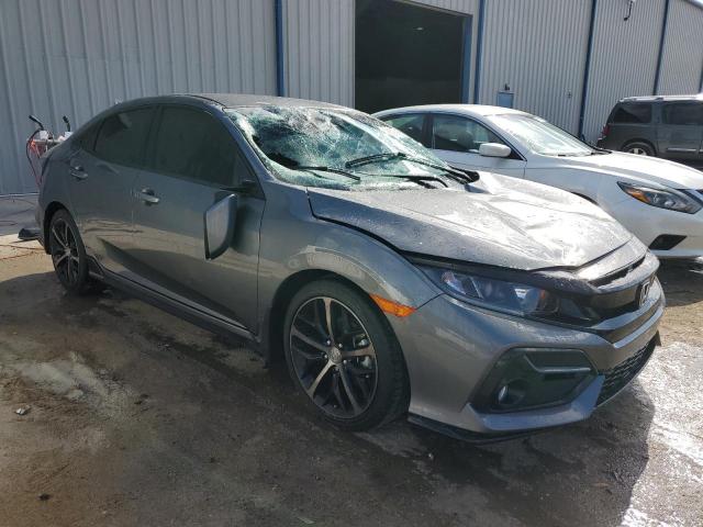 SHHFK7H4XMU231529 - 2021 HONDA CIVIC SPORT GRAY photo 4