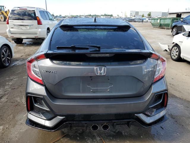 SHHFK7H4XMU231529 - 2021 HONDA CIVIC SPORT GRAY photo 6