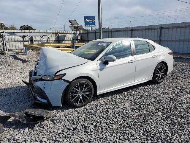 4T1T11AK4RU210487 - 2024 TOYOTA CAMRY SE NIGHT SHADE WHITE photo 1