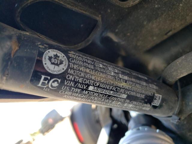 3JB2GEG24LJ005961 - 2020 CAN-AM RYKER RALLY EDITION BLACK photo 9