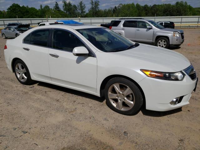 JH4CU2F6XEC001444 - 2014 ACURA TSX TECH WHITE photo 4