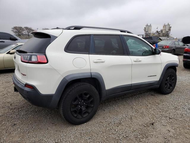 1C4PJMBX0KD127324 - 2019 JEEP CHEROKEE TRAILHAWK WHITE photo 3