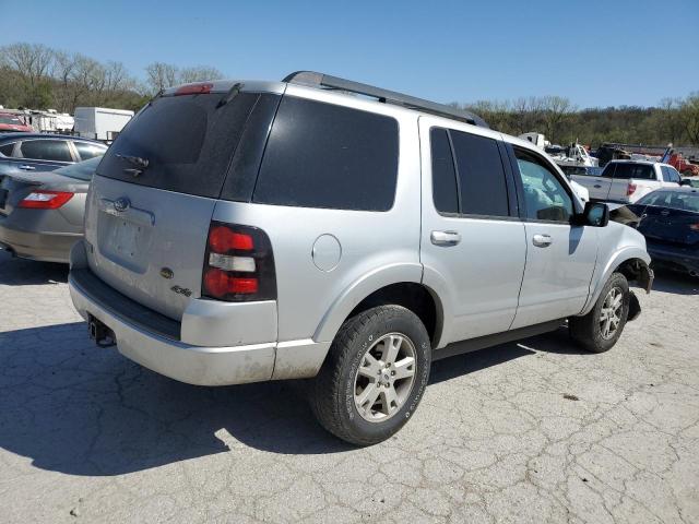 1FMEU7DE1AUA36326 - 2010 FORD EXPLORER XLT SILVER photo 3