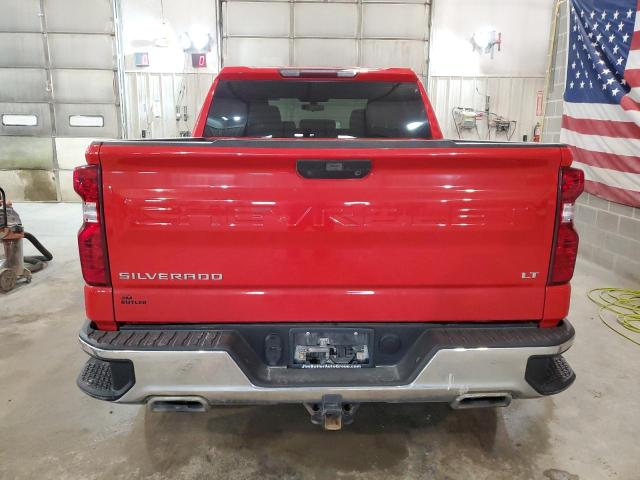 3GCUYDED8KG154354 - 2019 CHEVROLET SILVERADO K1500 LT RED photo 6