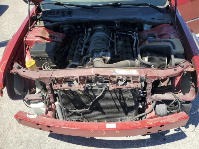 2C3KA63HX8H132835 - 2008 CHRYSLER 300C RED photo 11