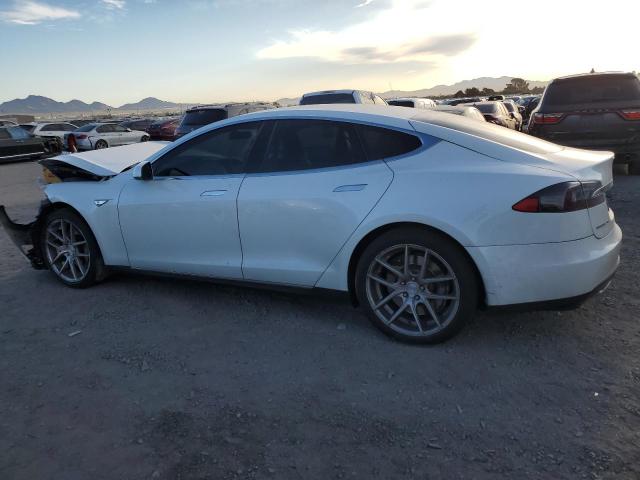 5YJSA1CG0DFP03870 - 2013 TESLA MODEL S WHITE photo 2