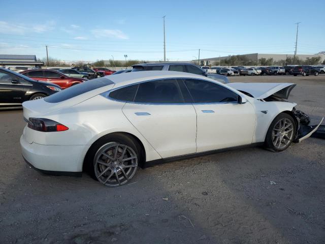 5YJSA1CG0DFP03870 - 2013 TESLA MODEL S WHITE photo 3