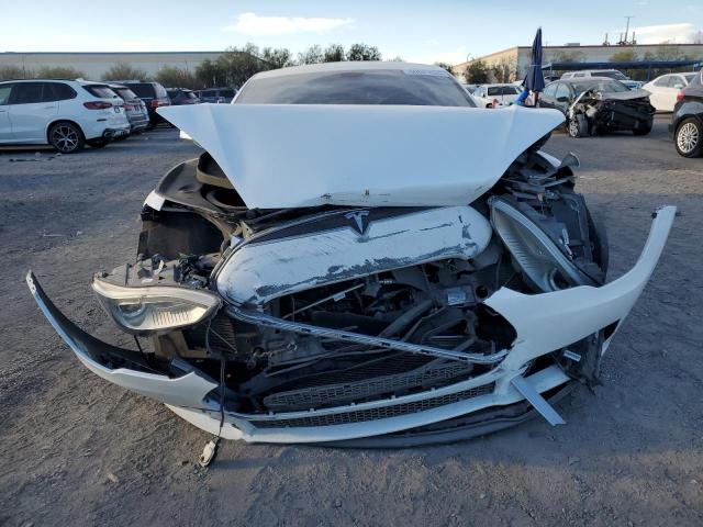 5YJSA1CG0DFP03870 - 2013 TESLA MODEL S WHITE photo 5