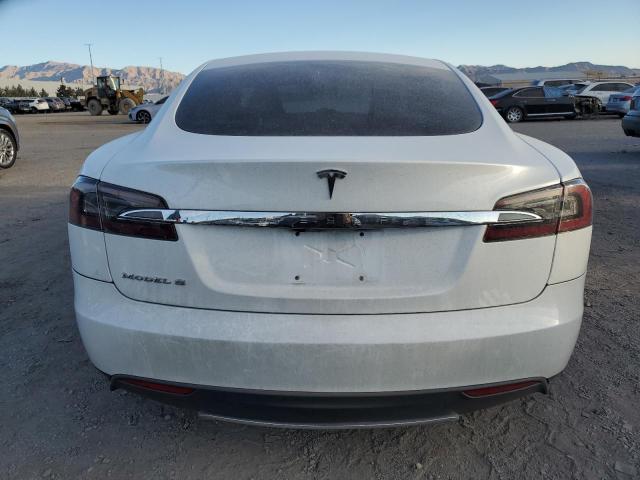 5YJSA1CG0DFP03870 - 2013 TESLA MODEL S WHITE photo 6