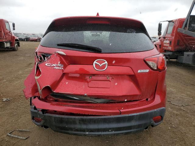 JM3KE4DY4F0552781 - 2015 MAZDA CX-5 GT RED photo 6