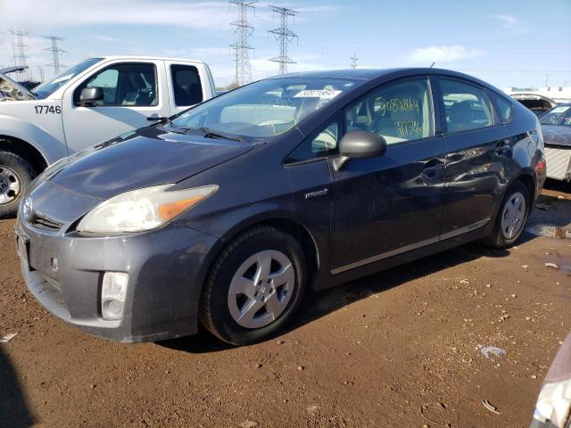 JTDKN3DU6B1378815 - 2011 TOYOTA PRIUS GRAY photo 1